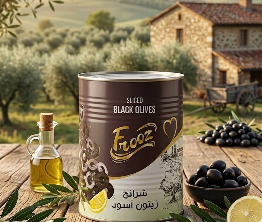 Frooz SLICED BLACK OLIVES