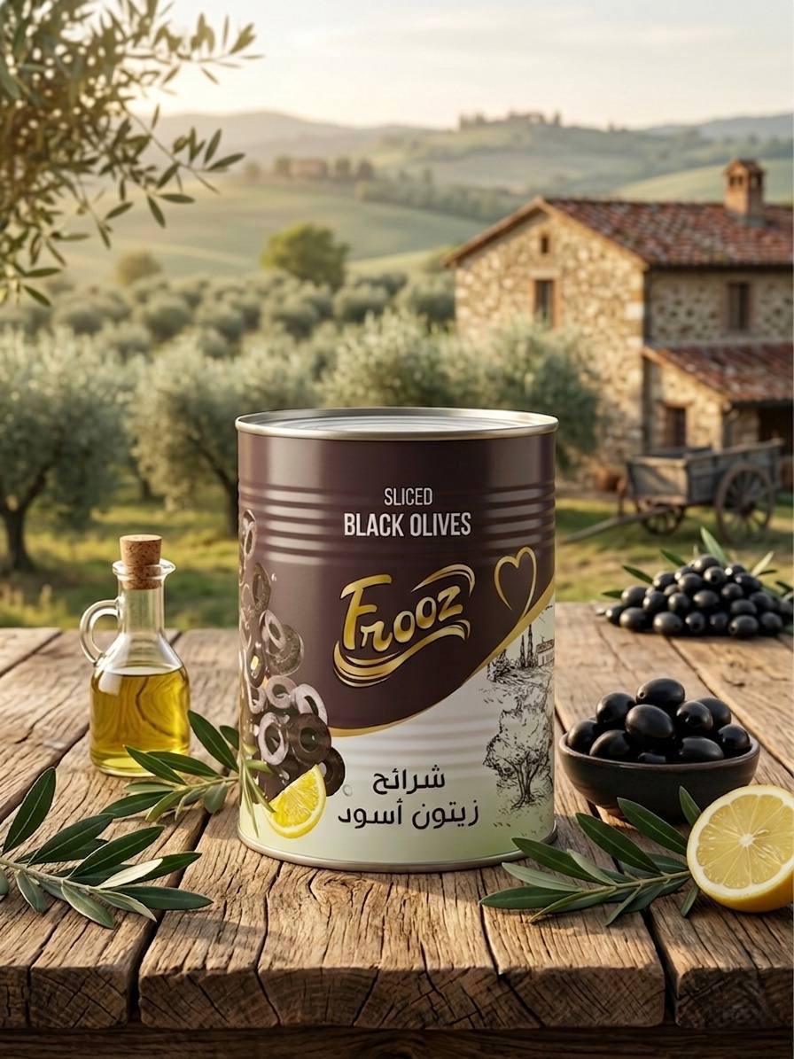 Frooz SLICED BLACK OLIVES